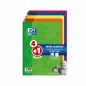 Cahiers spirale Oxford Folio quadrillé 4x4 mm, 80 feuilles – pack 4+1