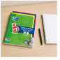 Cahiers spirale Oxford Folio quadrillé 4x4 mm, 80 feuilles – pack 4+1