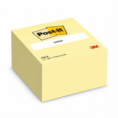 Post-it cube 450 notes 76 x 76 mm jaune