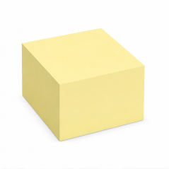 Post-it cube 450 notes 76 x 76 mm jaune
