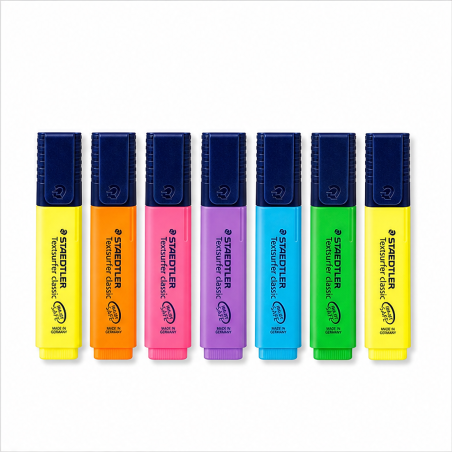 Staedtler Textsurfer Classic 364 Highlighters, 8-Pack