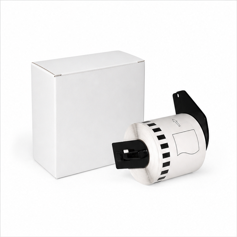 Compatible DK-22113 Continuous Label Tape 62 mm x 15.24 m Clear