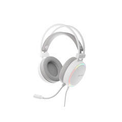 Casque gaming Genesis Neon 613 G2 blanc jack 3,5 mm RGB