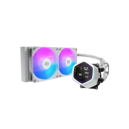 Watercooling Cooler Master MasterLiquid Core Nex Digital 240 ARGB blan