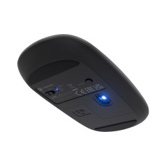 Natec Lark silent wireless mouse, Bluetooth and 2.4 GHz, 4000 DPI