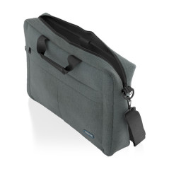 Sacoche ordinateur portable Aisens Premium 15,6" grise, mousse de prot