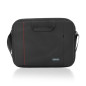 Aisens 15.6" laptop bag, black with red trim
