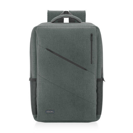 Sac à dos ordinateur portable Aisens urbain et bureau 15,6" gris