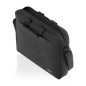 Sacoche ordinateur portable Aisens 15,6" noire, liseré bleu sur le dessus