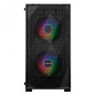 Boîtier PC Unykach MIR B200 Micro-ATX verre trempé, ventilateurs ARGB