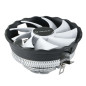 Unykach Jotun DF 120 white low-profile CPU cooler, 120 mm