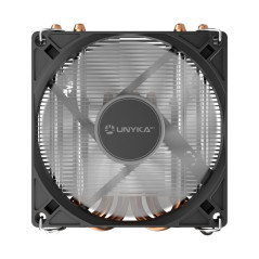 Ventirad CPU Unykach Unycool H37 low profile 4 caloducs, Intel et AMD
