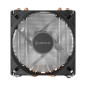 Unykach Unycool H37 low-profile CPU cooler, 4 heatpipes, Intel and AMD AM5