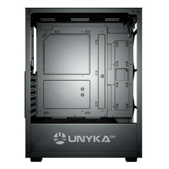 Unykach MIR 100 ATX PC case, tempered glass, 4 ARGB fans