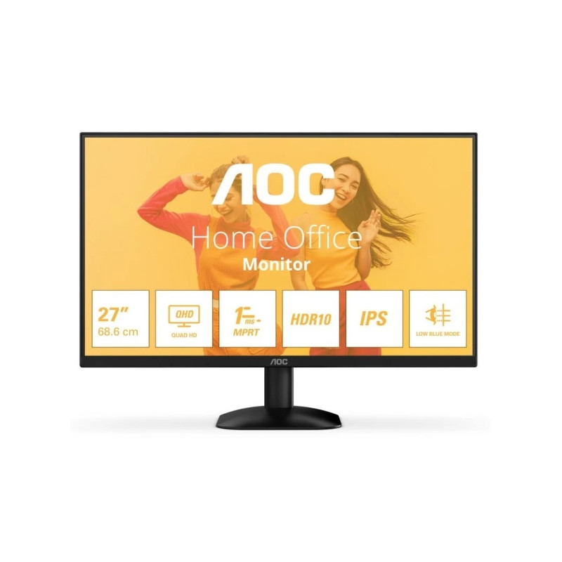 AOC Q27B35E 27" IPS QHD 2560 x 1440 HDR10 monitor, 1 ms