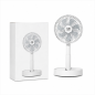 Muvip ventilateur de table portable pliable 5 W, 15 cm, blanc