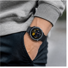 Mibro Watch A1 Black Smartwatch, 1.28 Inch