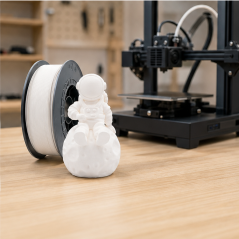 3D White PLA Filament 1.75 mm 2.5 kg