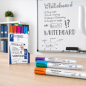 Staedtler Lumocolor 351 Pack of 10 Whiteboard Markers, Assorted Colours