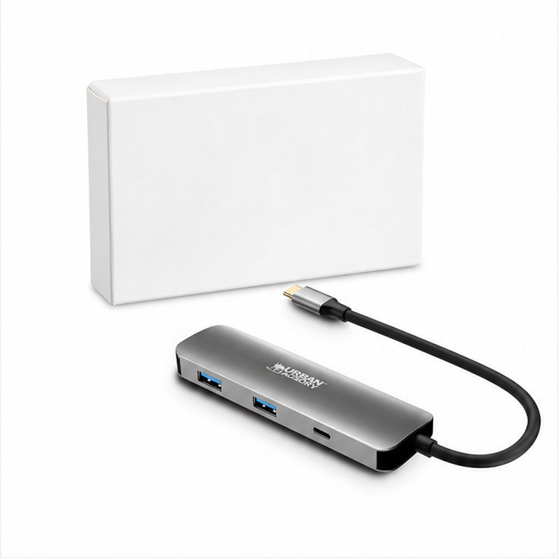 Urban Factory Hubee 4-in-1 USB-C 100W Mini Docking Station