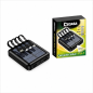 Cegasa 4-in-1 solar power bank 5000 mAh black