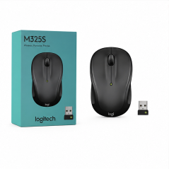 Logitech M325S Wireless Mouse Dark Gray