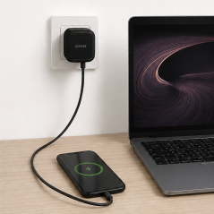 Aisens 65W USB-C Wall Charger, Black
