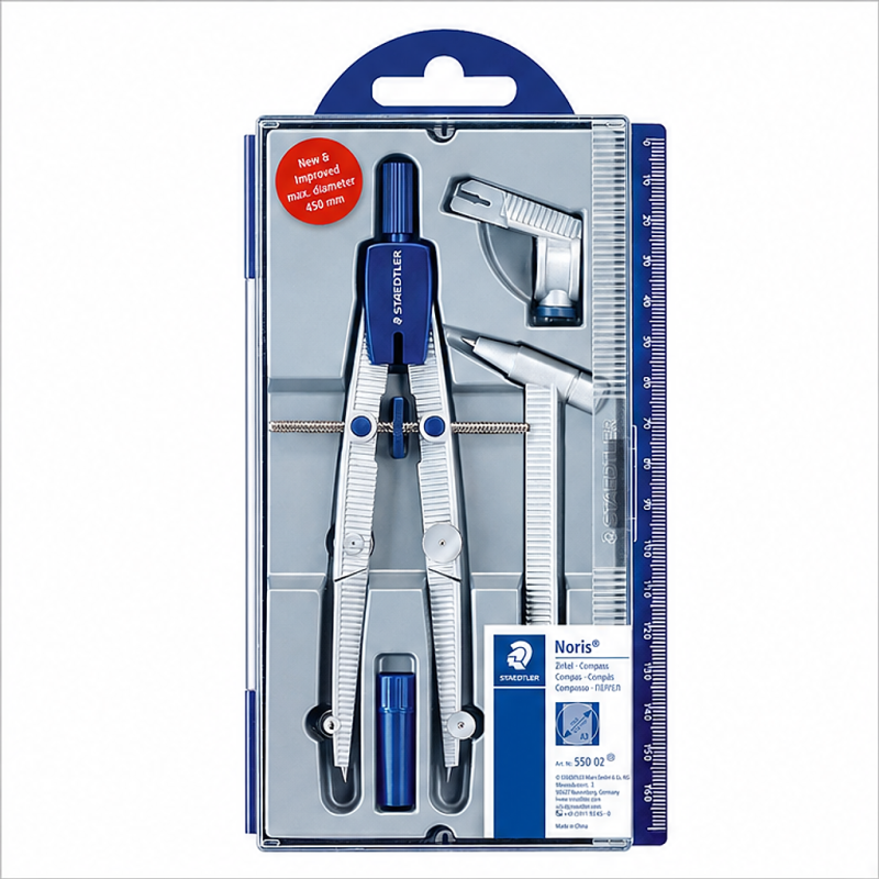 Staedtler Noris 550 02 precision compass