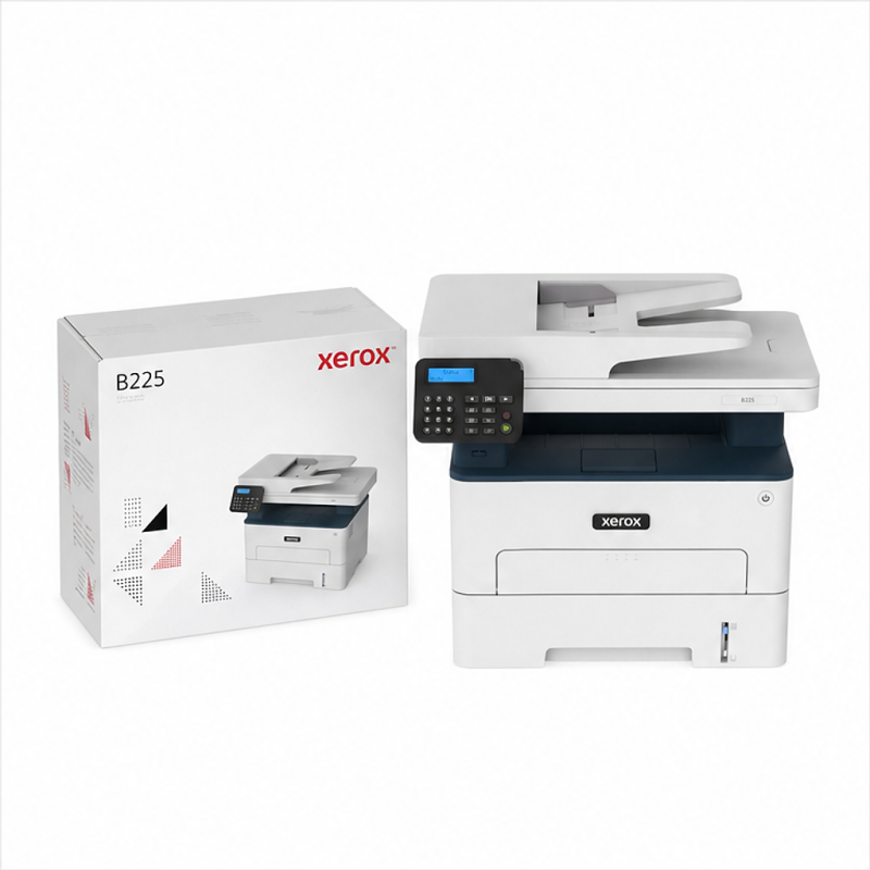 Xerox B225 monochrome laser multifunction printer with Wi-Fi