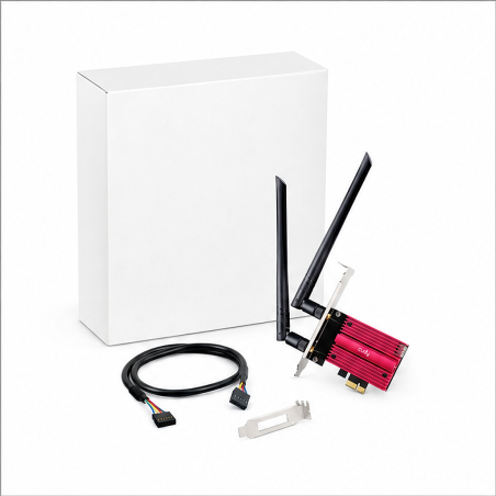 Cudy WE3000S AX5400 Wi‑Fi 6E PCIe Bluetooth