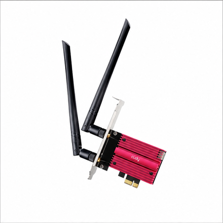 Carte réseau PCIe Cudy WE3000S AX5400 Wi‑Fi 6E, Bluetooth 5.2