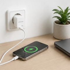 Nanocable USB-C/PD + USB-A/QC 20W Wall Charger