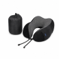 Lagart Oreiller cervical de voyage noir et gris Lagart Oreiller cervical de voyage noir et gris