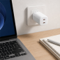 Chargeur secteur Xiaomi 45 W Nano Turbo, 2 ports
