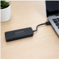 Aisens hub USB 3.0 4 ports 30 cm noir