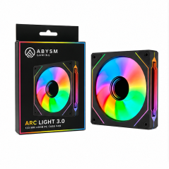 Abysm Arc Light 3.0 120 mm ARGB Noir | Ventilateur PC