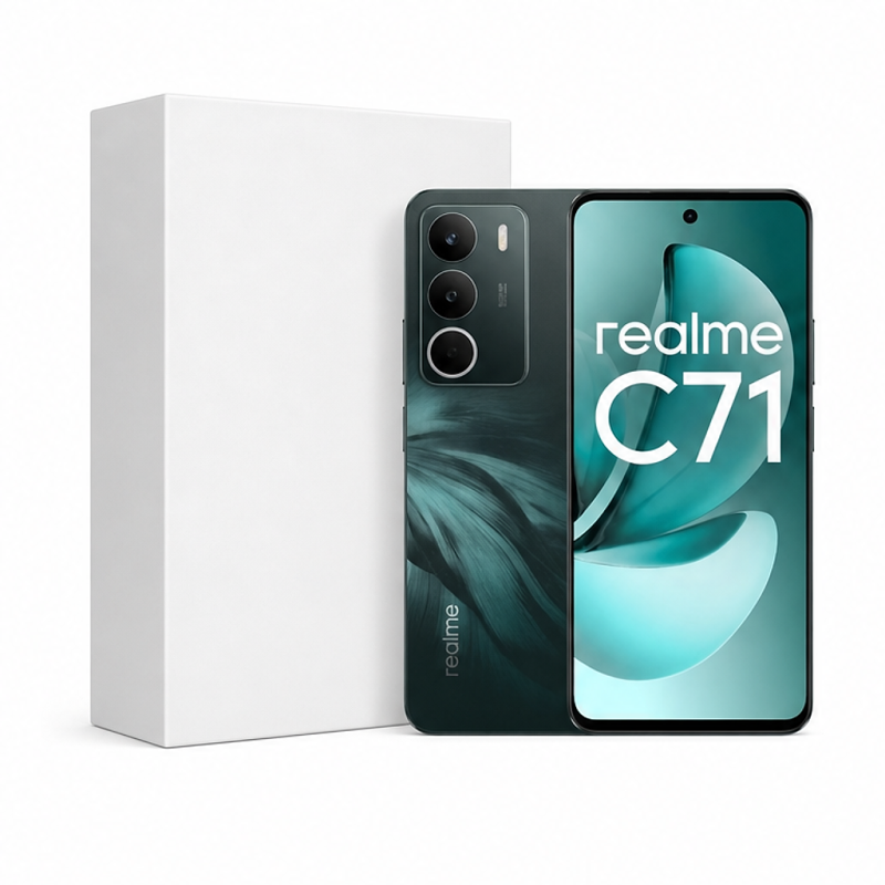 realme C71 Smartphone 4 Go 256 Go Vert