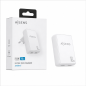 Chargeur mural Aisens GaN ultra fin 30 W, 2x USB-C, blanc