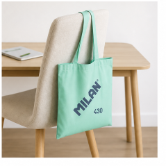 Milan 430 Green Ripstop Tote Bag, 12.6 L