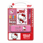 Safta Hello Kitty Iconic school stationery set with metal case