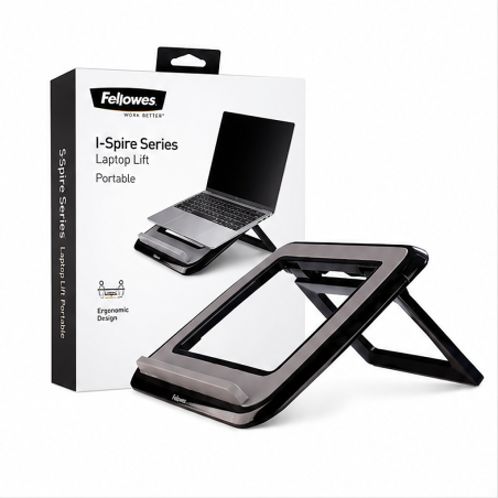 Fellowes I-Spire support PC portable noir | 7 angles