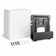 Aisens support mural Mini PC et routeur noir