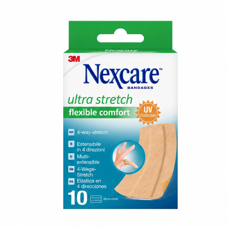 Nexcare pansements Ultra Stretch 10 unités 6x10 cm