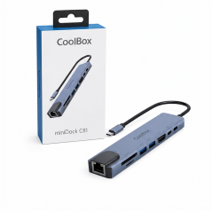 CoolBox miniDock C81 USB-C Dock with 4K HDMI