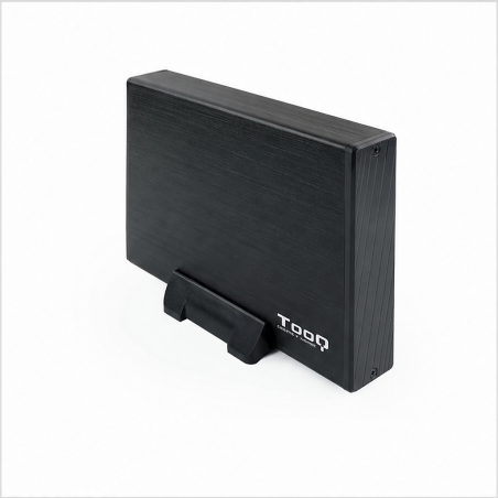 Boîtier externe Tooq pour disque dur 3,5" SATA, USB 3.0, noir