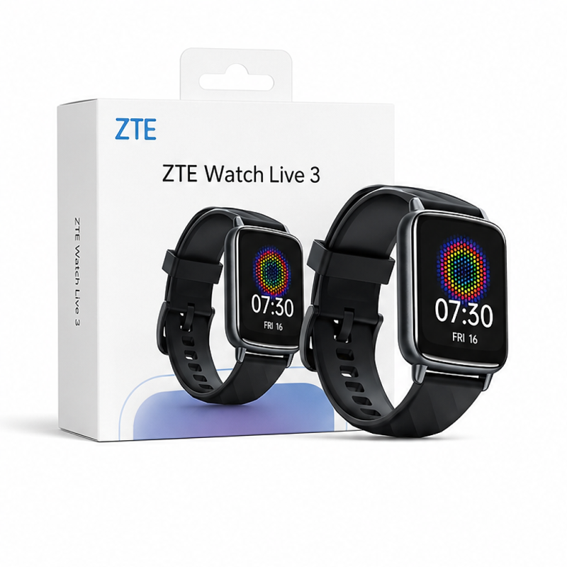 ZTE Watch Live 3 black smartwatch