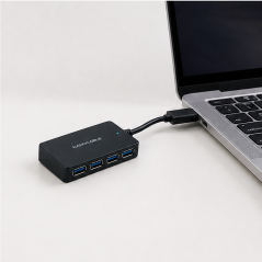 Nanocable USB-A 3.0 4-Port Hub, 15 cm