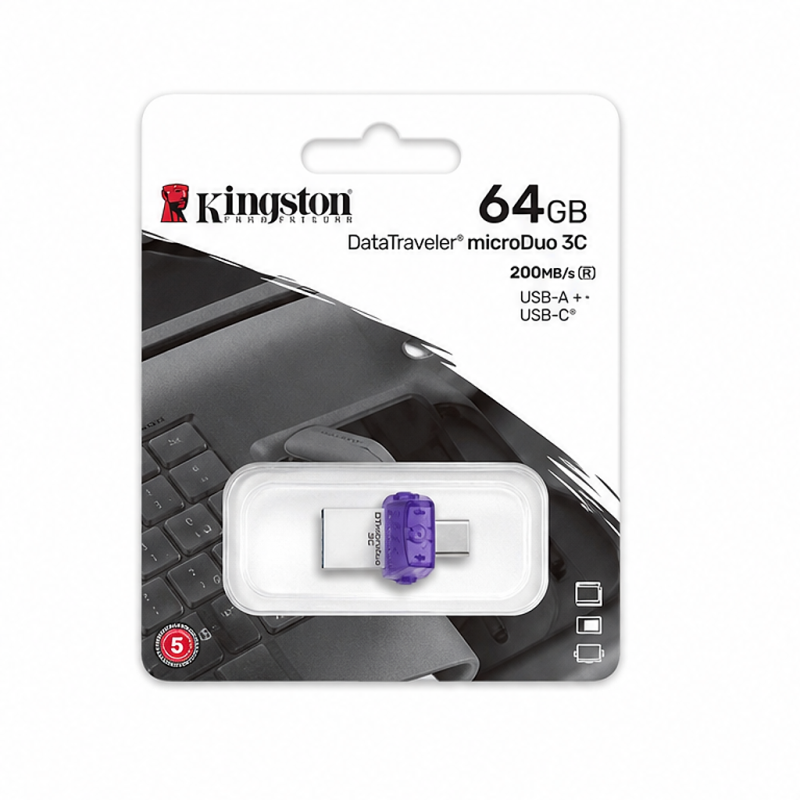 Kingston DataTraveler microDuo 3C 64GB