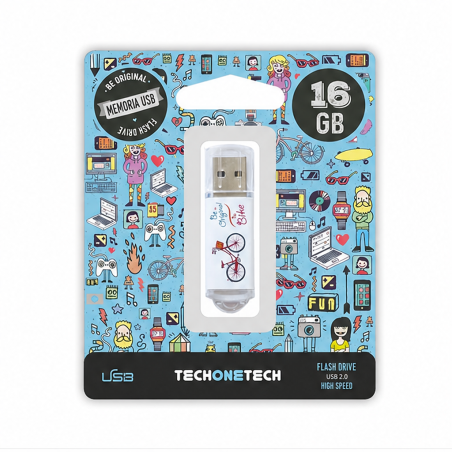 Clé USB TechOneTech Be Bike 16 Go USB 2.0