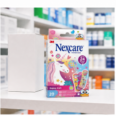 Nexcare Happy Kids Magic Assortis 20 pièces
